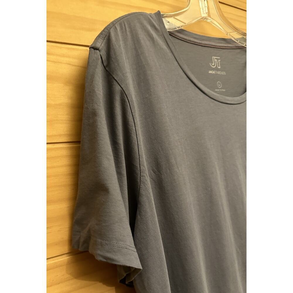JACK THREADS T-shirt Men’s Size Large Gray Soft Lightweight Cotton Tee - Picture 5 of 7